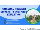 Himachal Pradesh University Distance Education