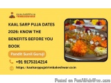 Kaal Sarp Puja Dates 2026: Know The Benefits Before You Book
