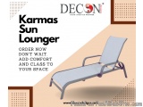 The Ultimate Chill Starts NOW Karmas Sun Lounger is Here!