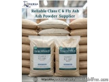 Reliable Class C & Class F Fly Ash Powder Supplier from Durga Infratech