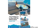 From Parking Lot to Shore With the Shore & Chore Beach Cart