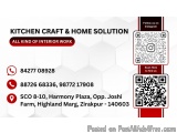 Kitchen Craft & Home Solution - Best Shop For Curtain Blinds | Readymade kitchen | Best shop for modular kitchen in zira