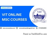 Vit Online Msc Courses
