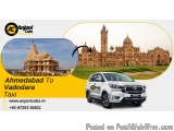 Anjani Cabs â€“ Cab Option for Ahmedabad to Vadodara