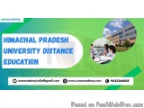 Himachal Pradesh University distance education