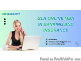 GLA University Online MBA in Banking and Insurance