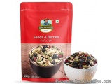 The image shows a red packet of Jewel Farmer Seeds & Berries. The packet has a picture of a farmer on the front and the words...