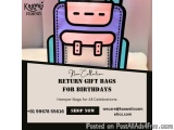 Return Gift Bags That Make Every Birthday Unforgettable