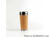Personalized Bamboo Coffee Mugs