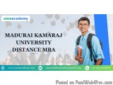 Madurai Kamaraj University Distance MBA