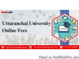 Uttaranchal University Online Fees