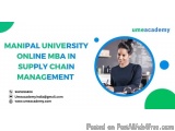 Manipal University Online MBA in Supply Chain Management