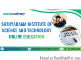 Sathyabama institute of science and technology online education