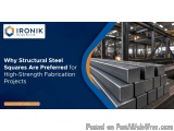 Structural Steel Squares Dealer In Chandigarh | Ironikmetals