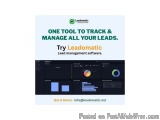 One Tool to Track & Manage All Your Leads | Leadomatic!