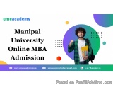 Manipal University Online MBA Admission Open