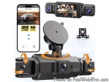 4 channels wifi car dashcam