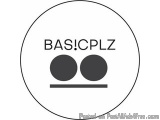 The image is a black and white circular logo with the text "BASICPLZ" written in bold, capital letters. Below the text, there...
