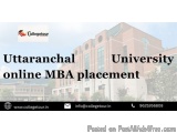 Uttaranchal University Online Mba Placement