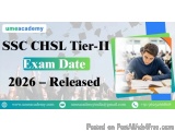Ssc Chsl Tier-ii Exam Date 2026 – Released
