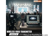 Shoot your live events with the long-range wireless video transmitter