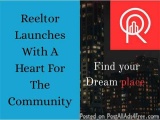 The image is a graphic design with a blue background and white text on the left side. On the right side, there is a red squar...