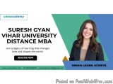 Suresh Gyan Vihar University Distance MBA
