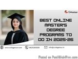 Best Online Master’s Degree Programs To Do In 2025-26