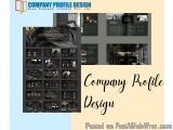 Company Profile Design Services For Modern Brands