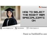 How To Select The Right Mba Specialization