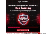 Master Red Teaming with Hackersprey Cybersecurity course in Chandigarh