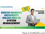 Sikkim Manipal University Online MBA In System Management