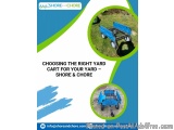 Choosing the Right Yard Cart for Your Yard â€“ Shore & Chore
