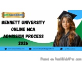 Bennett University Online Mca Admission Process 2026