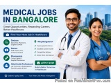 Medical Jobs In Bangalore: Opportunities For Every Specialty