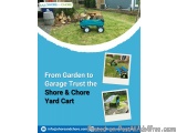 From Garden to Garage â€” Trust the Shore & Chore Yard Cart