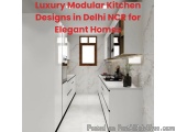Luxury Modular Kitchen Designs in Delhi NCR for Elegant Homes