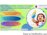 Best Montessori Schools in India | Play Group and Kindergarten for Kids