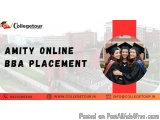 Amity Online Bba Placement