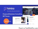 Fahbiz - Finance & Consulting Wordpress Theme