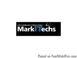 The image is a logo for Equilibrium Consulting MarkTechs. The logo is black with white text that reads "Equilibrium Consultin...