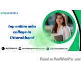 Top online MBA college in Uttarakhand