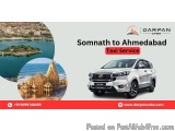 Affordable Somnath to Ahmedabad Taxi Service Online