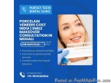 Porcelain Veneers Cost India | Smile Makeover Consultation In Moh...