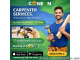 Coneon Carpenter Service – Book Carpenter in Gurgaon Easily