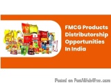 The image is an advertisement for FMCC Products Distributorship Opportunities in India. It has an orange background with whit...