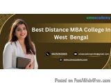 best distance mba college in West  Bengal