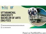 Uttaranchal University Bachelor Of Arts (ba) Fees