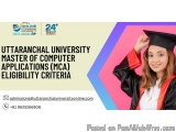 Uttaranchal University Master Of Computer Applications (mca) Elig...