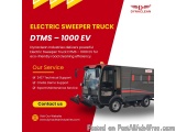 Dynaclean Industries Eco Electric Sweeper Truck Saves Energy And Time